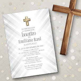Spanish Baptism Invitation