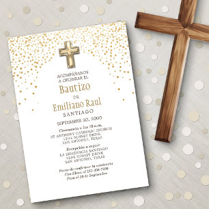 Spanish Baptism Invitation