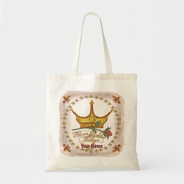 Spanish Beauty Queen tote bag (Front)