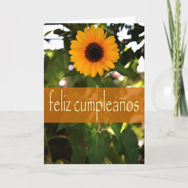 Spanish Birthday Card (Front)