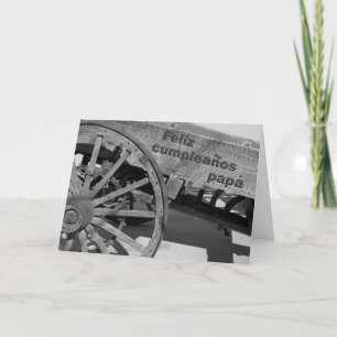 Spanish Birthday Card for Dad