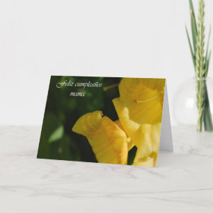 Spanish Birthday Card For Mom