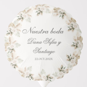 Spanish Boho Wedding Balloon