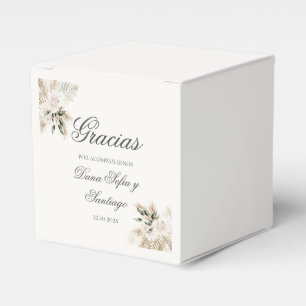 Spanish Boho Wedding Favor Boxes