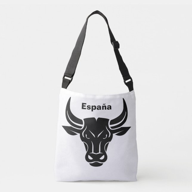 Spanish Bull custom text & color bags (Front)