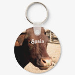 Spanish Bull Keychain