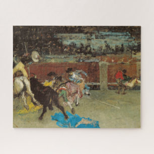 Spanish Bullfight (by Marià Fortuny) Jigsaw Puzzle