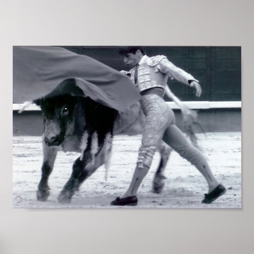 Spanish Bullfight Poster