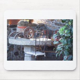 Spanish Cactus Still Life Mouse Pad