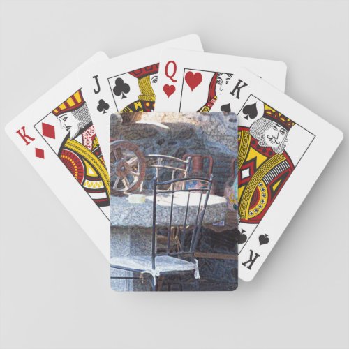 Spanish Cactus Still Life Playing Cards