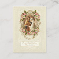 Spanish Catholic Wedding Prayer Holy Card