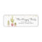 Spanish Christmas Cactus Return Address Labels
