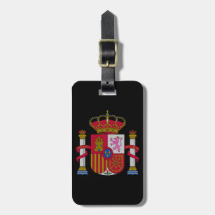 Spanish Coat of Arms Acrylic Luggage Tag
