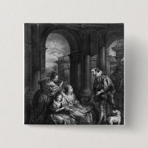 Spanish conversation pinback button