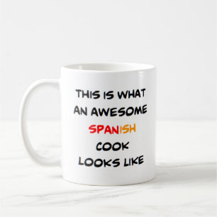 spanish cook, awesome coffee mug