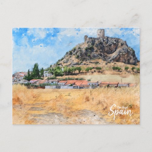 Spanish countryside Postcard