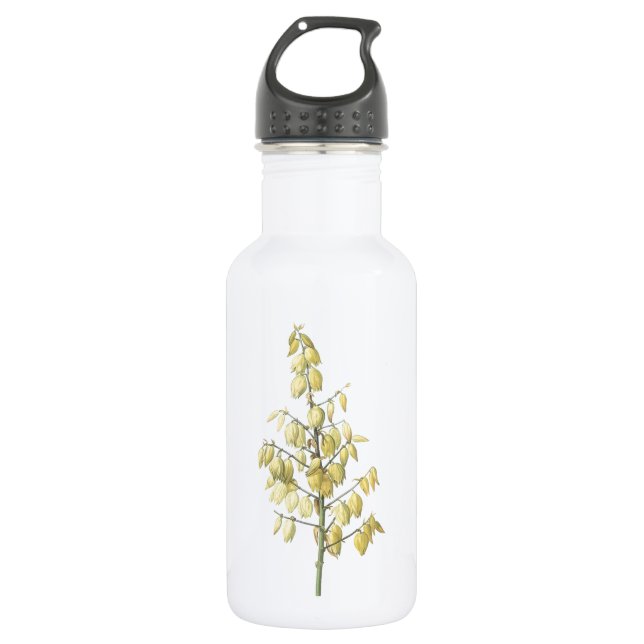 Spanish dagger(Yucca gloriosa) by Redouté Water Bottle (Front)