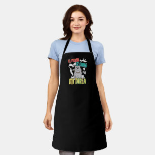 Spanish Dog Ate My Homework - Perro Tarea Apron