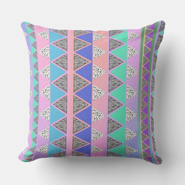 Spanish Emaze Throw Pillow (Front)