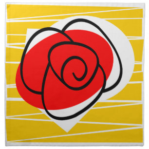 Spanish Fan Corners napkin