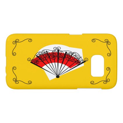 Spanish Fan Corners Samsung Galaxy S7 case