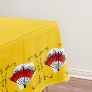 Spanish Fan Corners tablecloth 52 x 70