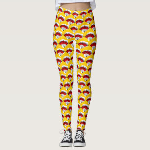 Spanish Fan Multi leggings