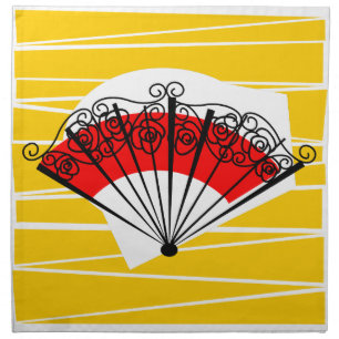 Spanish Fan napkin