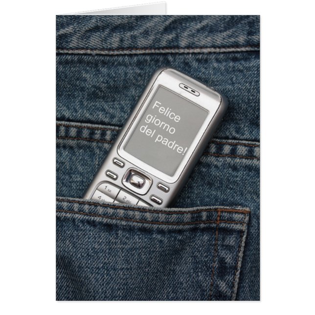 Spanish Father's Day Card (Front)