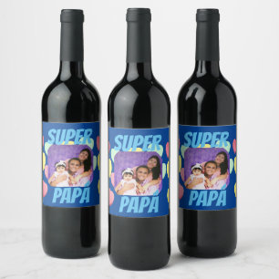Spanish Father's Day/FelIz dIa del Padre Regalos Wine Label