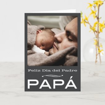 Spanish Father's Day Template | Zazzle