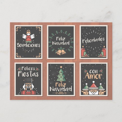SPANISH FELIZ NAVIDAD CHRISTMAS CARD