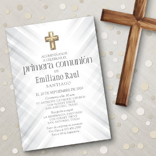 Spanish First Communion Invitation