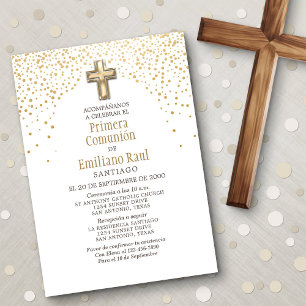 Spanish First Communion Invitation