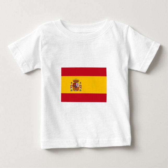 Spanish Flag Baby T-Shirt (Front)