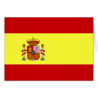 Bandera española, Bandera de españa, Spanish Flag | Greeting Card