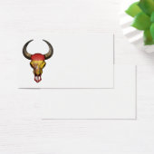 Spanish Flag Bull Skull (Desk)