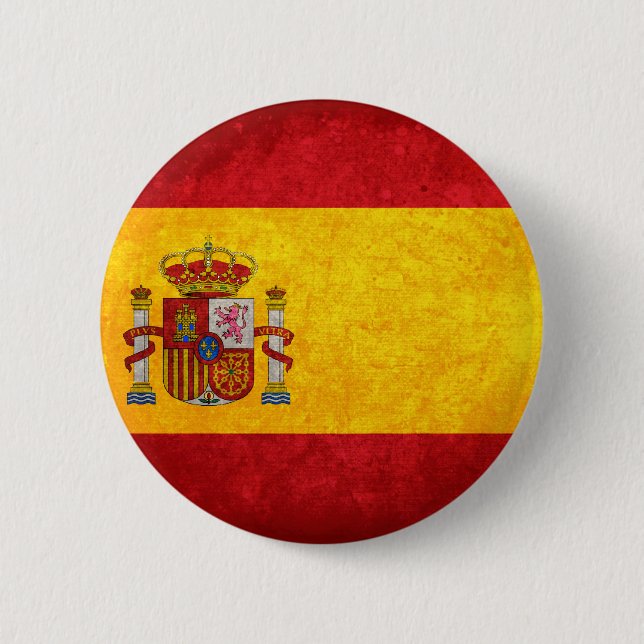 Spanish Flag Button (Front)