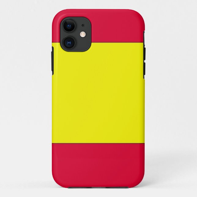 Spanish Flag Case-Mate iPhone Case (Back)