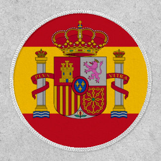 Spanish Flag & Coat of Arms, Flag of Spain Patch