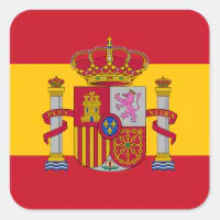 Spanische Flagge' Sticker