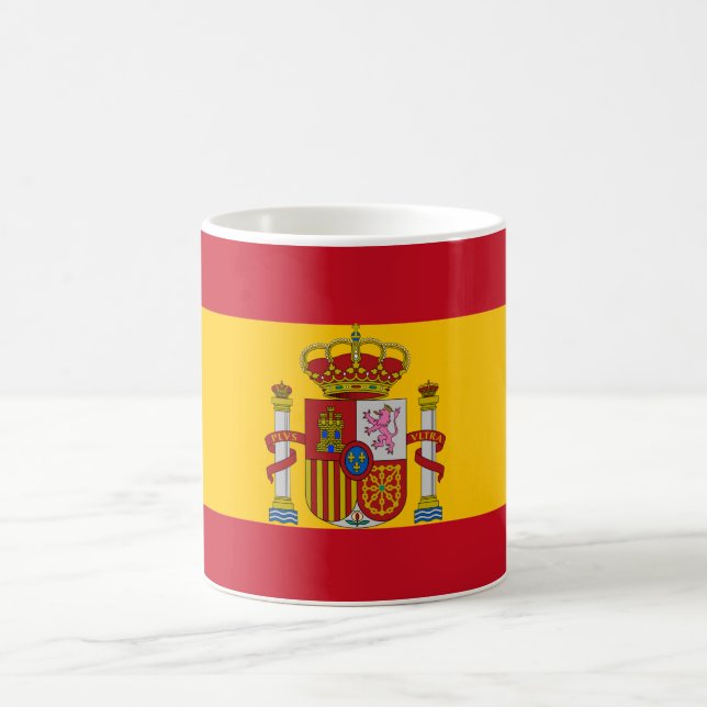 Spanish flag coffee mug (Center)