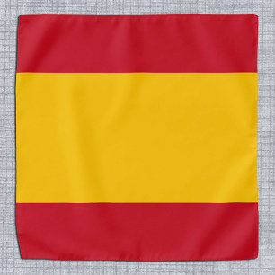 Spanish Flag colours bandana, Spain / sports fans Bandana