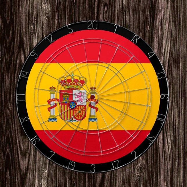 Spanish Flag Dartboard & Spain / game board (Creator Uploaded)