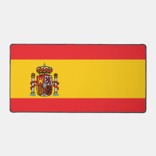 Spanish Flag  Desk Mat