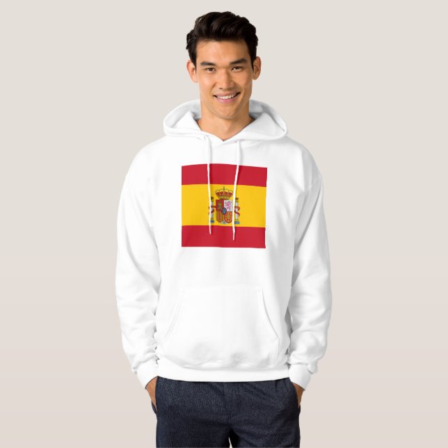 Spanish flag hoodie (Front Full)