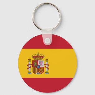 Spanish Flag key chains