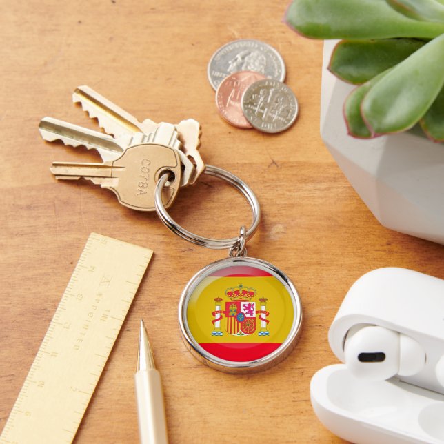 Spanish flag keychain (Desk)