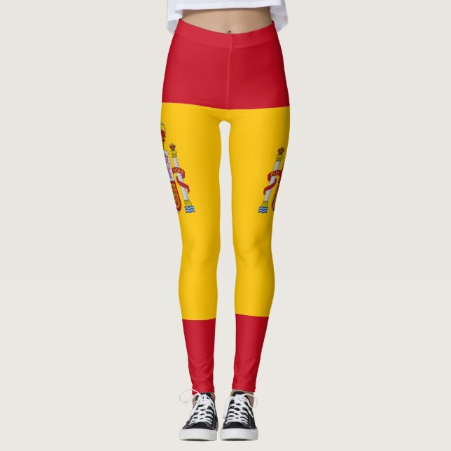 Spanish flag leggings (Front)
