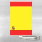 Bilingual English and Spanish Weekly Schedule Magnetic Dry Erase Sheet